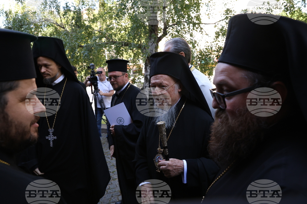 Патриаршески избирателен църковен събор за избор на нов български патриарх - Катедрален храм „Св. вмчца Неделя“ - Вселенски патриарх Вартоломей