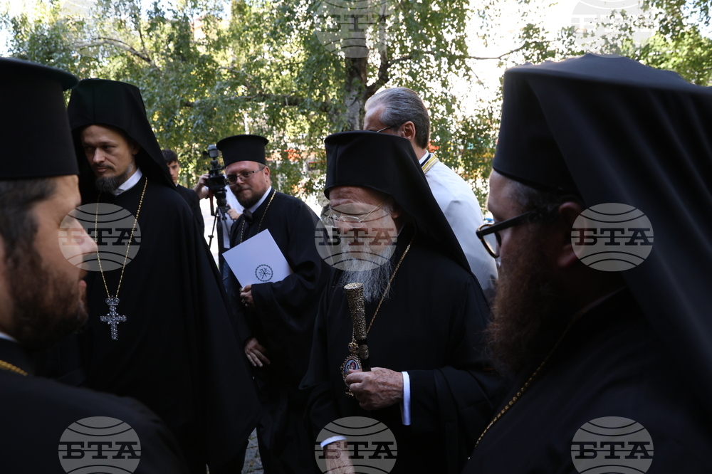 Патриаршески избирателен църковен събор за избор на нов български патриарх - Катедрален храм „Св. вмчца Неделя“ - Вселенски патриарх Вартоломей