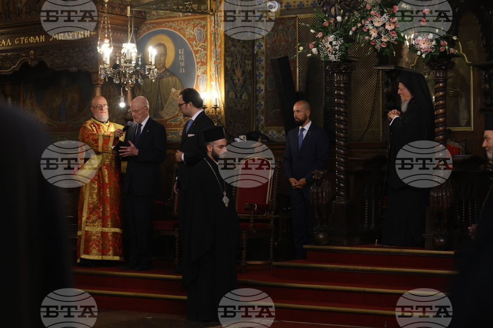 Патриаршески избирателен църковен събор за избор на нов български патриарх - Катедрален храм „Св. вмчца Неделя“ - Вселенски патриарх Вартоломей