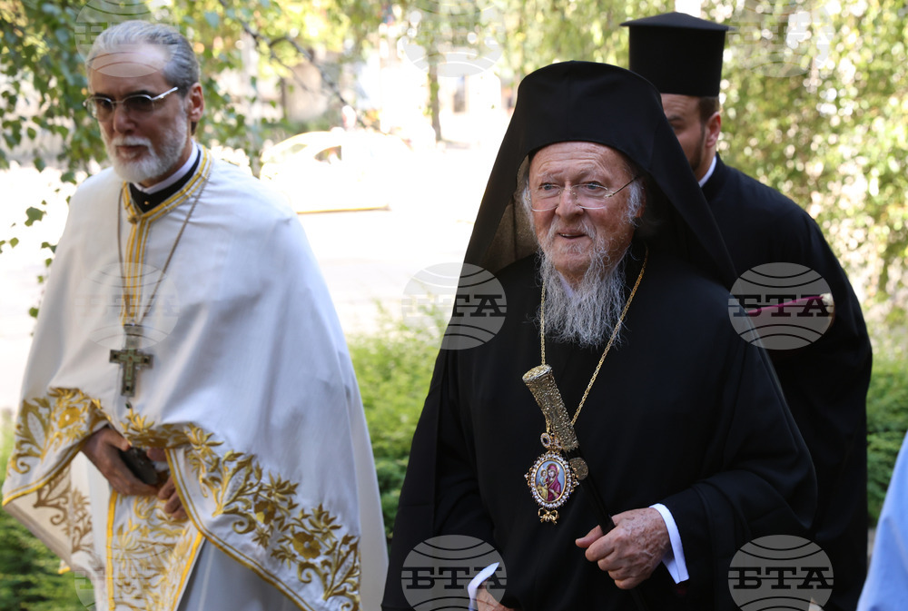Патриаршески избирателен църковен събор за избор на нов български патриарх - Катедрален храм „Св. вмчца Неделя“ - Вселенски патриарх Вартоломей