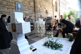 Патриаршески избирателен църковен събор за избор на нов български патриарх - Катедрален храм „Св. вмчца Неделя“ - Вселенски патриарх Вартоломей - трисагий - заупокойна молитва