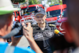 Благоевград - пожарникари - Гърция - изпращане