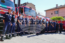 Благоевград - пожарникари - Гърция - изпращане