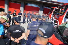 Благоевград - пожарникари - Гърция - изпращане