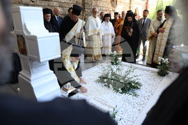 Патриаршески избирателен църковен събор за избор на нов български патриарх - Катедрален храм „Св. вмчца Неделя“ - Вселенски патриарх Вартоломей - трисагий - заупокойна молитва