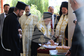 Патриаршески избирателен църковен събор за избор на нов български патриарх - Катедрален храм „Св. вмчца Неделя“ - Вселенски патриарх Вартоломей - трисагий - заупокойна молитва