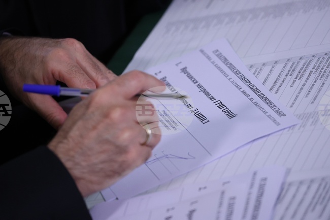 Патриаршески избирателен църковен събор за избор на нов български патриарх - гласуване втори тур