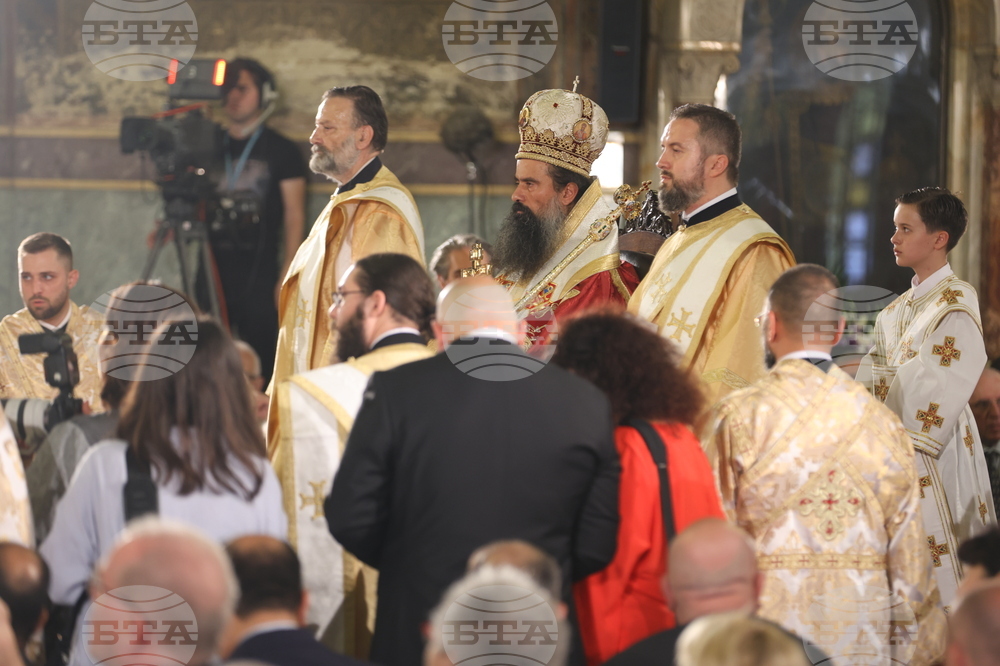 Патриаршески избирателен църковен събор - патриаршеска катедрала "Св Александър Невски " - патриарх Даниил - интронизация