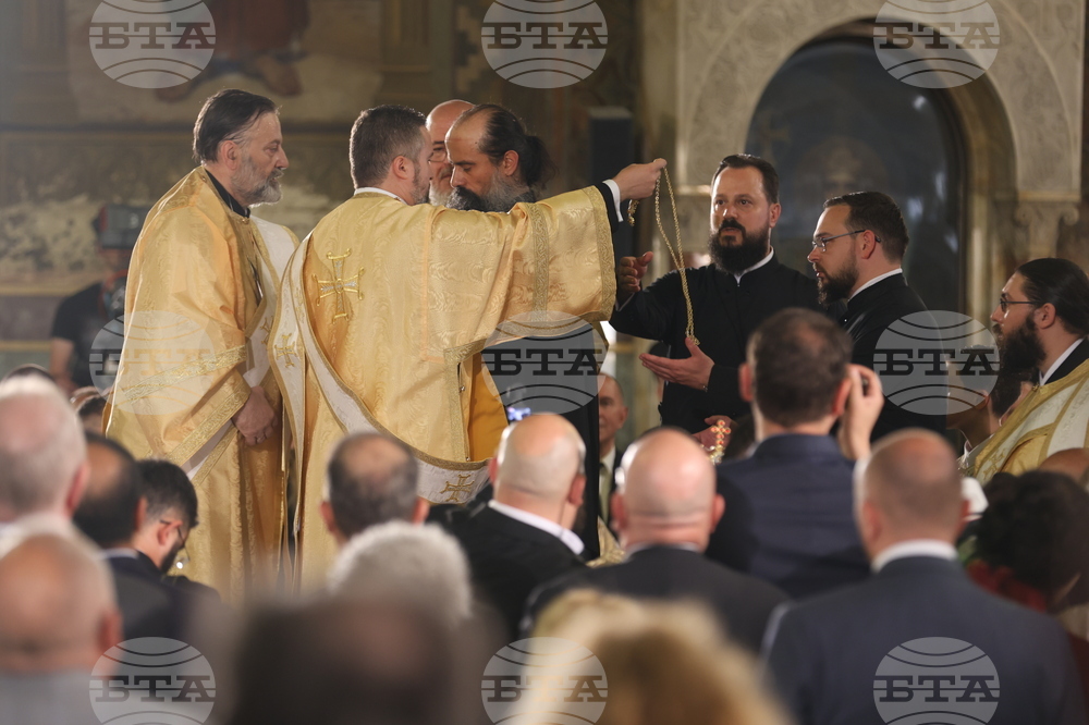 Патриаршески избирателен църковен събор - патриаршеска катедрала "Св Александър Невски " - патриарх Даниил - интронизация