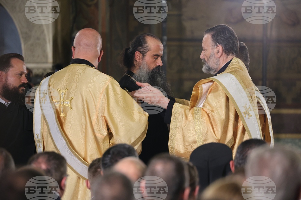 Патриаршески избирателен църковен събор - патриаршеска катедрала "Св Александър Невски " - патриарх Даниил - интронизация