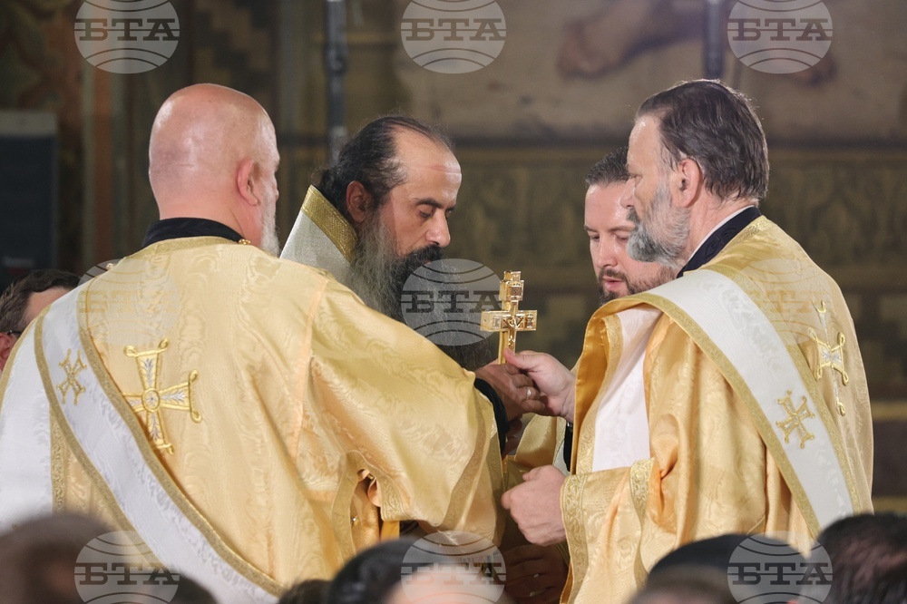 Патриаршески избирателен църковен събор - патриаршеска катедрала "Св Александър Невски " - патриарх Даниил - интронизация