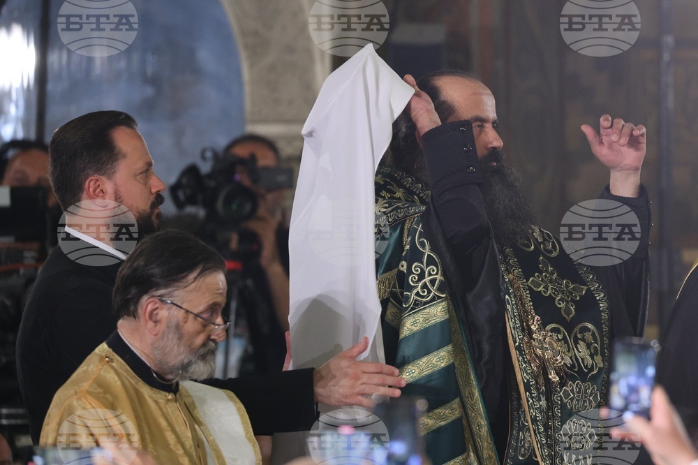 Патриаршески избирателен църковен събор - патриаршеска катедрала "Св Александър Невски " - патриарх Даниил - интронизация