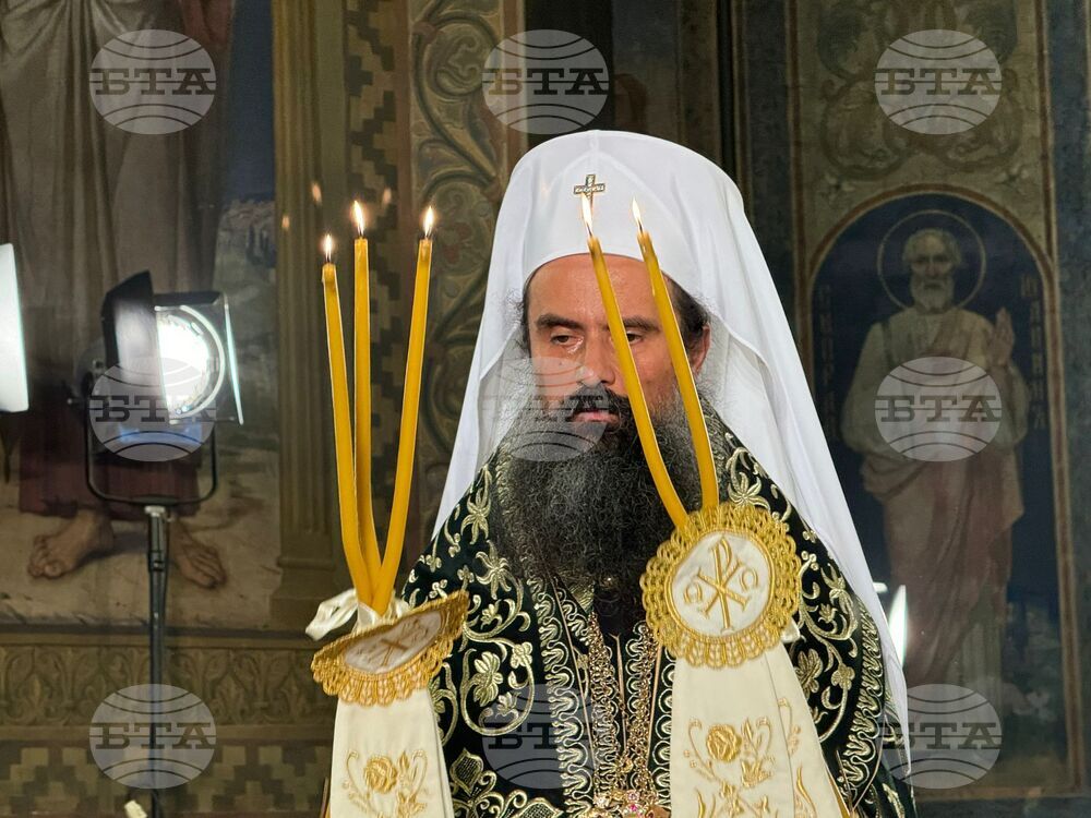 Патриаршески избирателен църковен събор - патриаршеска катедрала "Св Александър Невски " - патриарх Даниил - интронизация