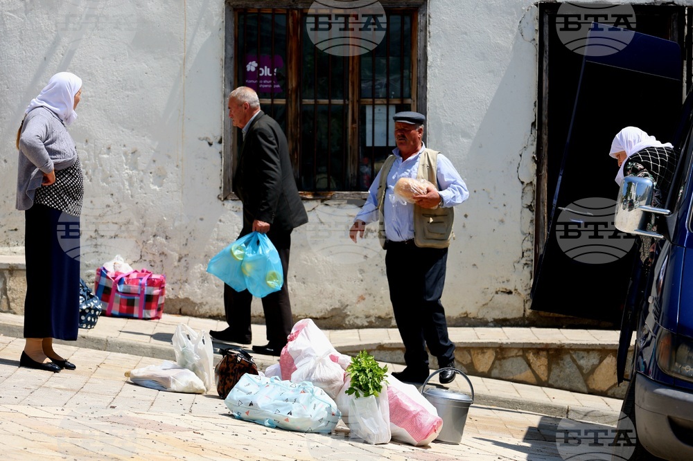 Албания - Село Шищевец - изглед