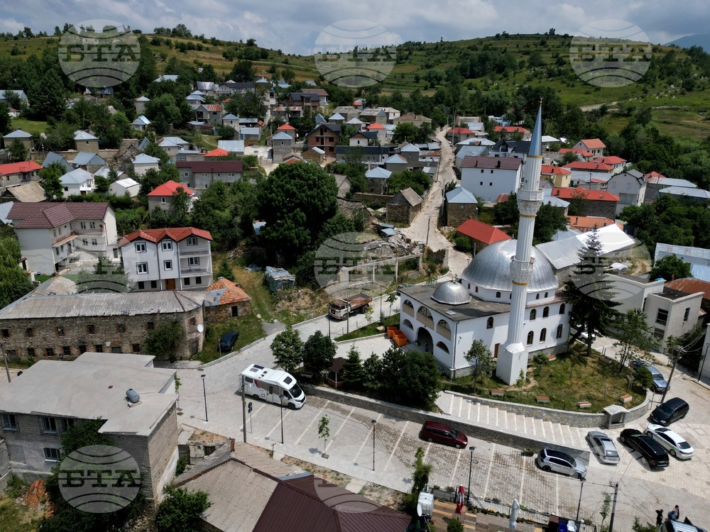 Албания - Село Шищевец - изглед