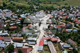 Албания - Село Шищевец - изглед