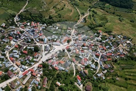 Албания - Село Шищевец - изглед