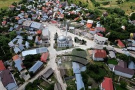 Албания - Село Шищевец - изглед
