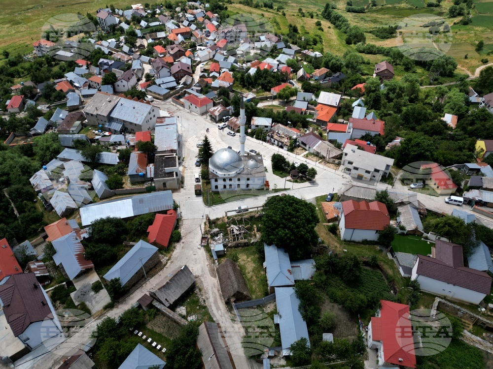 Албания - Село Шищевец - изглед
