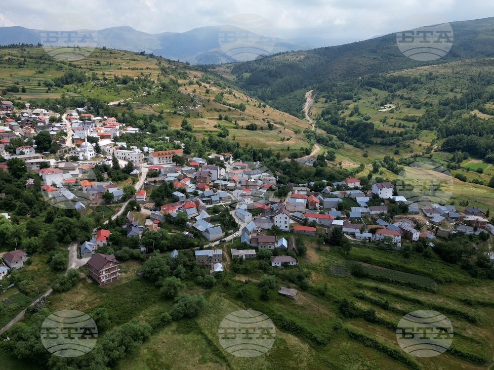 Албания - Село Шищевец - изглед