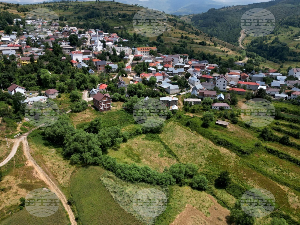 Албания - Село Шищевец - изглед