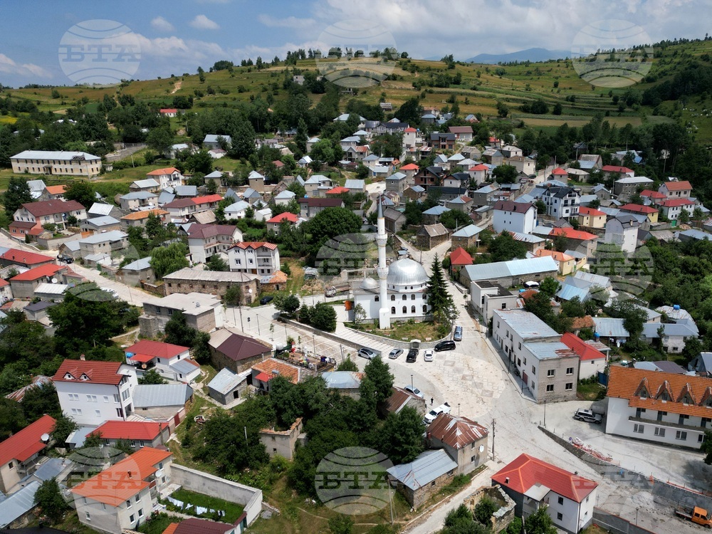 Албания - Село Шищевец - изглед
