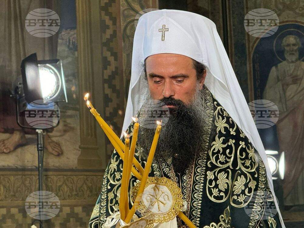 Патриаршески избирателен църковен събор - патриаршеска катедрала "Св Александър Невски " - патриарх Даниил - интронизация