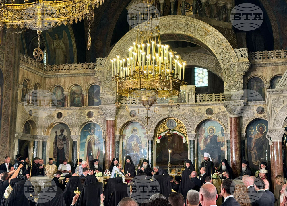 Патриаршески избирателен църковен събор - патриаршеска катедрала "Св Александър Невски " - патриарх Даниил - интронизация