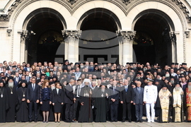 Патриаршеска катедрала "Св Александър Невски " - патриарх Даниил - интронизация - обща снимка