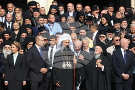 Патриаршеска катедрала "Св Александър Невски " - патриарх Даниил - интронизация - обща снимка