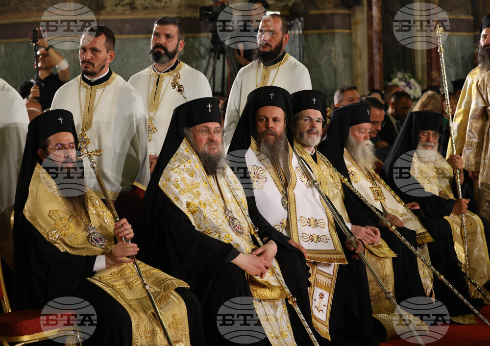 Патриаршески избирателен църковен събор - патриаршеска катедрала "Св Александър Невски " - патриарх Даниил - интронизация