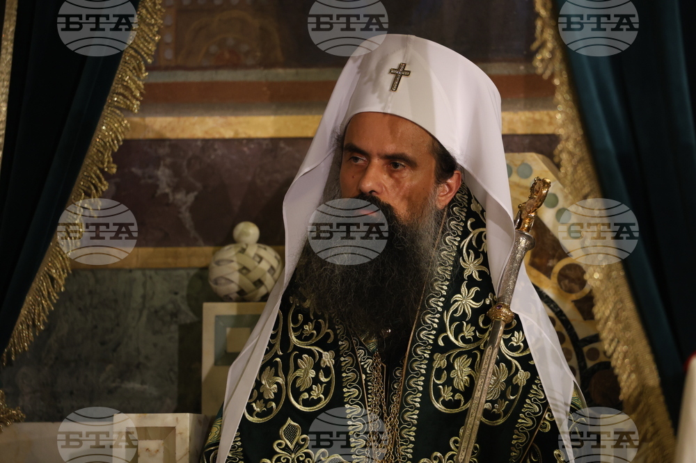 Патриаршески избирателен църковен събор - патриаршеска катедрала "Св Александър Невски " - патриарх Даниил - интронизация