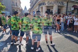 Румъния - Хари Потър - надуваеми герои - шоу