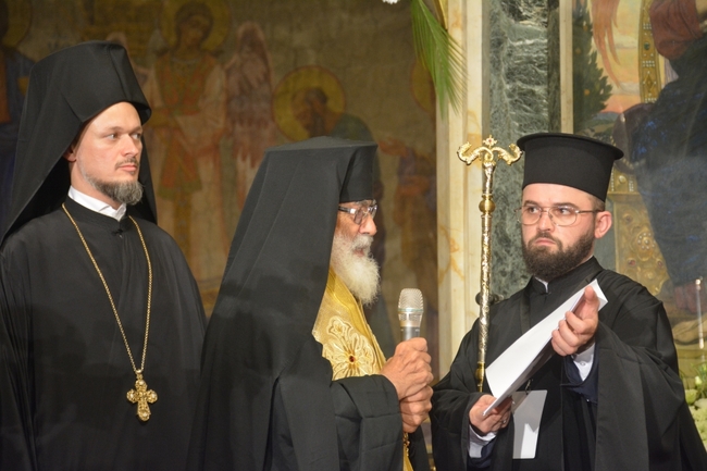 Поздравително слово на митрополита на САЩ, Канада и Австралия от името на Св. Синод