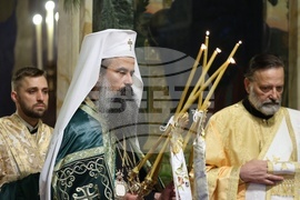 Патриарх Даниил - света литургия