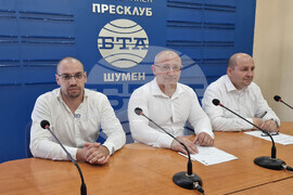 Национален пресклуб на БТА-Шумен - "Възраждане" - пресконферениция