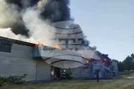 Разград - магазин - пожар