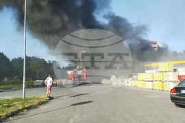 Разград - магазин - пожар