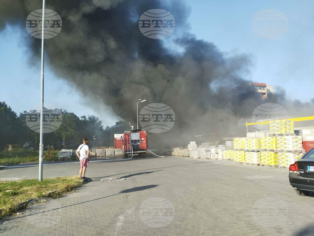 Разград - магазин - пожар