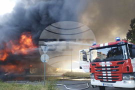 Разград - магазин - пожар