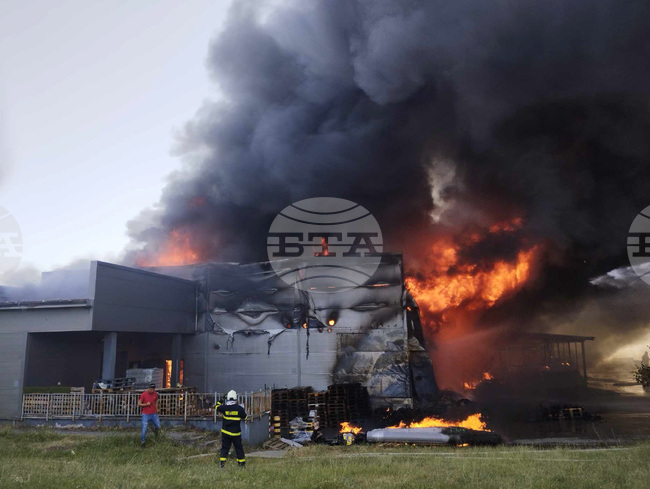 Разград - магазин - пожар