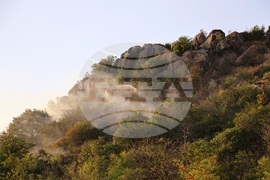 Пловдив - Младежкия хълм - пожар