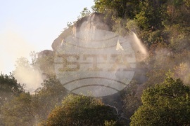 Пловдив - Младежкия хълм - пожар