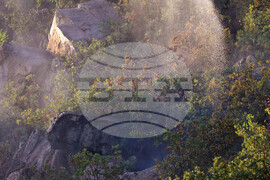 Пловдив - Младежкия хълм - пожар