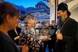 “Многая лета” пяха български и украински деца на патриарх Даниил в Рилския манастир