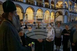 “Многая лета” пяха български и украински деца на патриарх Даниил в Рилския манастир