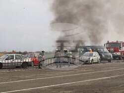 Снимка: Областна администрация Стара Загора - Съвместно областно учение за реакция при тежко ПТП 