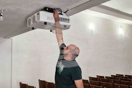 Село Малка Арда - нова кинозала - откриване