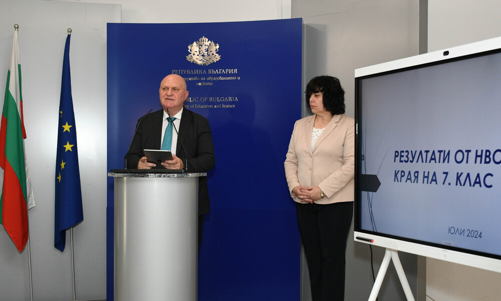 Министерство на образованието и науката: Значително по-високи резултати по математика на изпита след 7. клас 