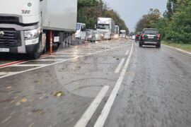 Русе - буря - пътно платно - паднали клони